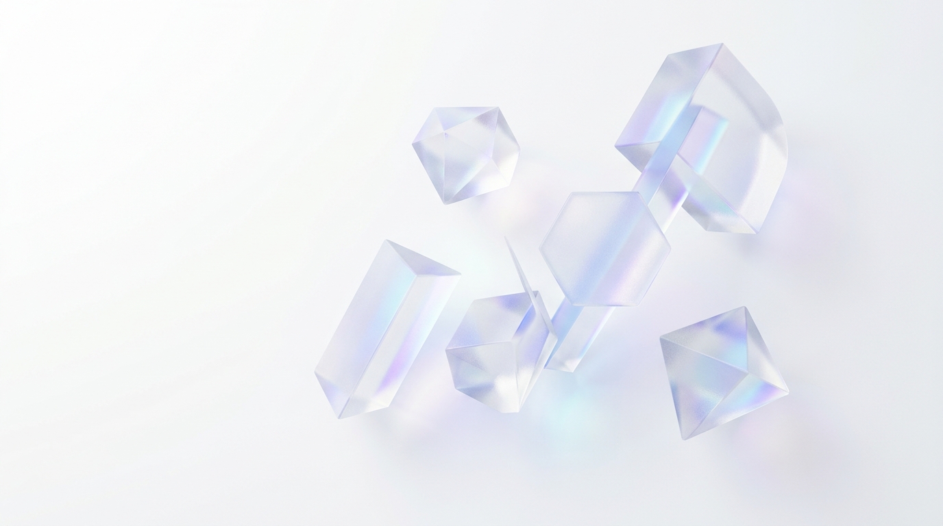 AI Luminous Features Background